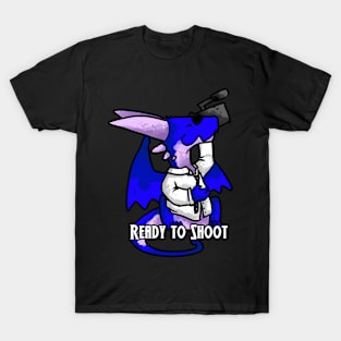 Blue Dragon Ready to Shoot T-Shirt